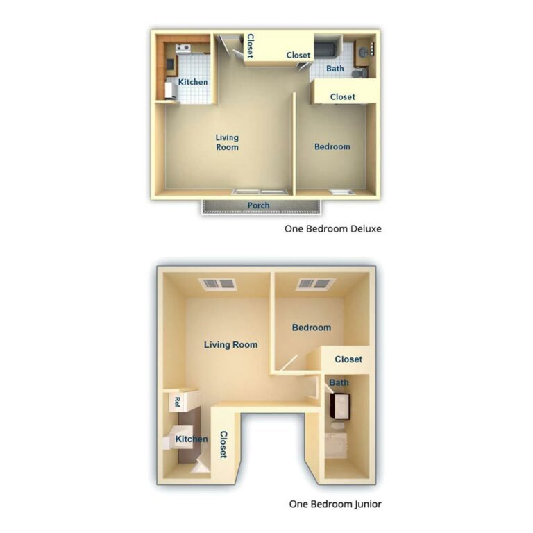 Metropolitan Bala 1 Bedroom Floor Plan