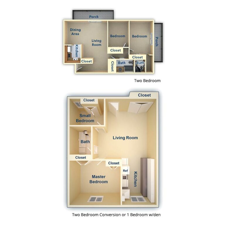 Metropolitan Bala 2 Bedroom Floor Plan