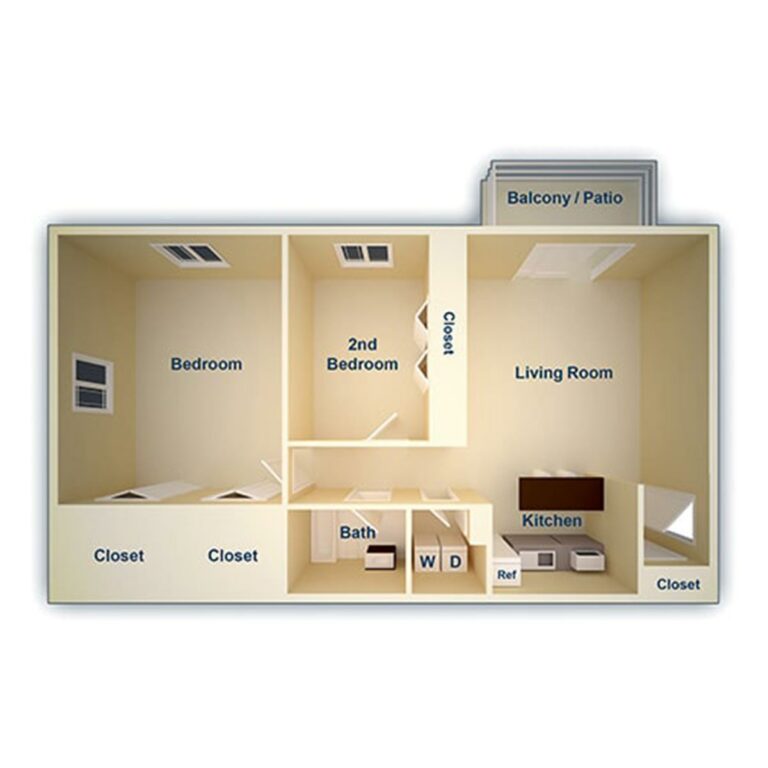 Metropolitan East Goshen 2 Bedroom Terrace Floor Plan Floor Plan