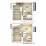 Metropolitan Runnemede 2 Bedroom Floor Plan