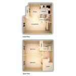 Metropolitan West Goshen 2 Bedroom Floor Plan