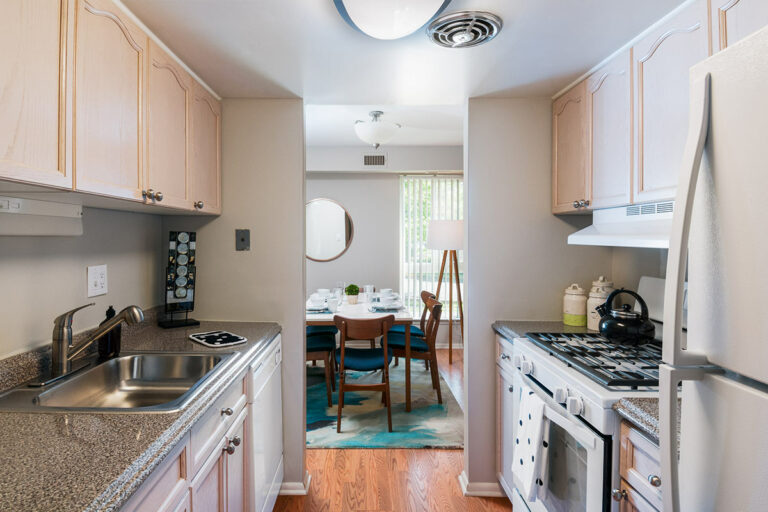 The Metropolitan Doylestown - Apartment interior kitchen and dining area