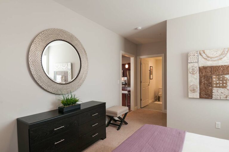 The Metropolitan East Goshen Estates - Apartment interior master bedroom