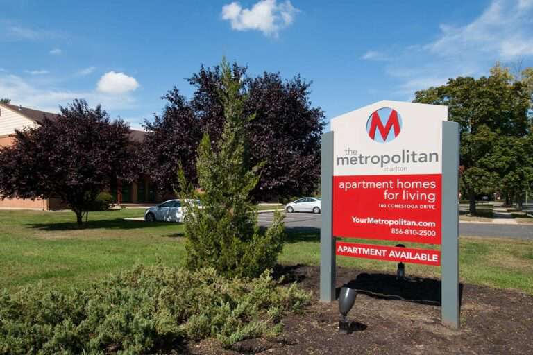The Metropolitan Marlton - property sign
