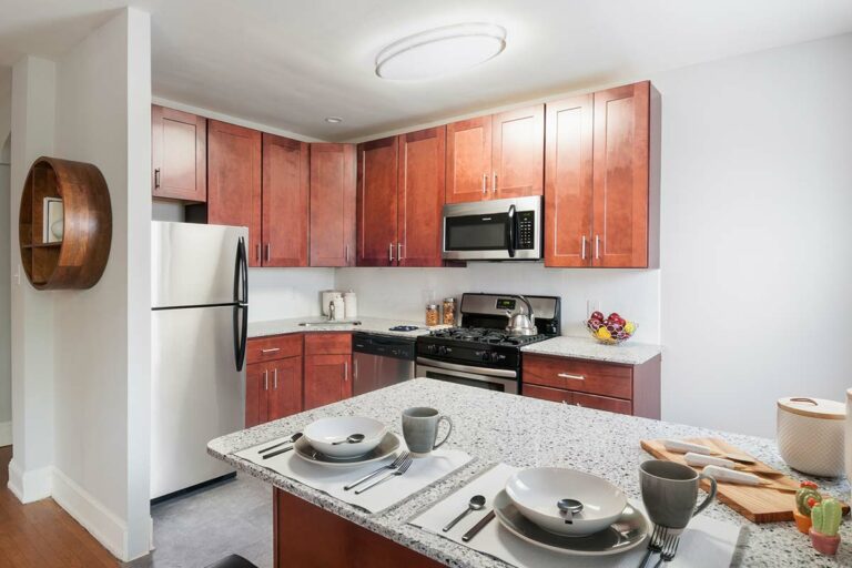 The Metropolitan Narberth Hall - Apartment interior kitchen