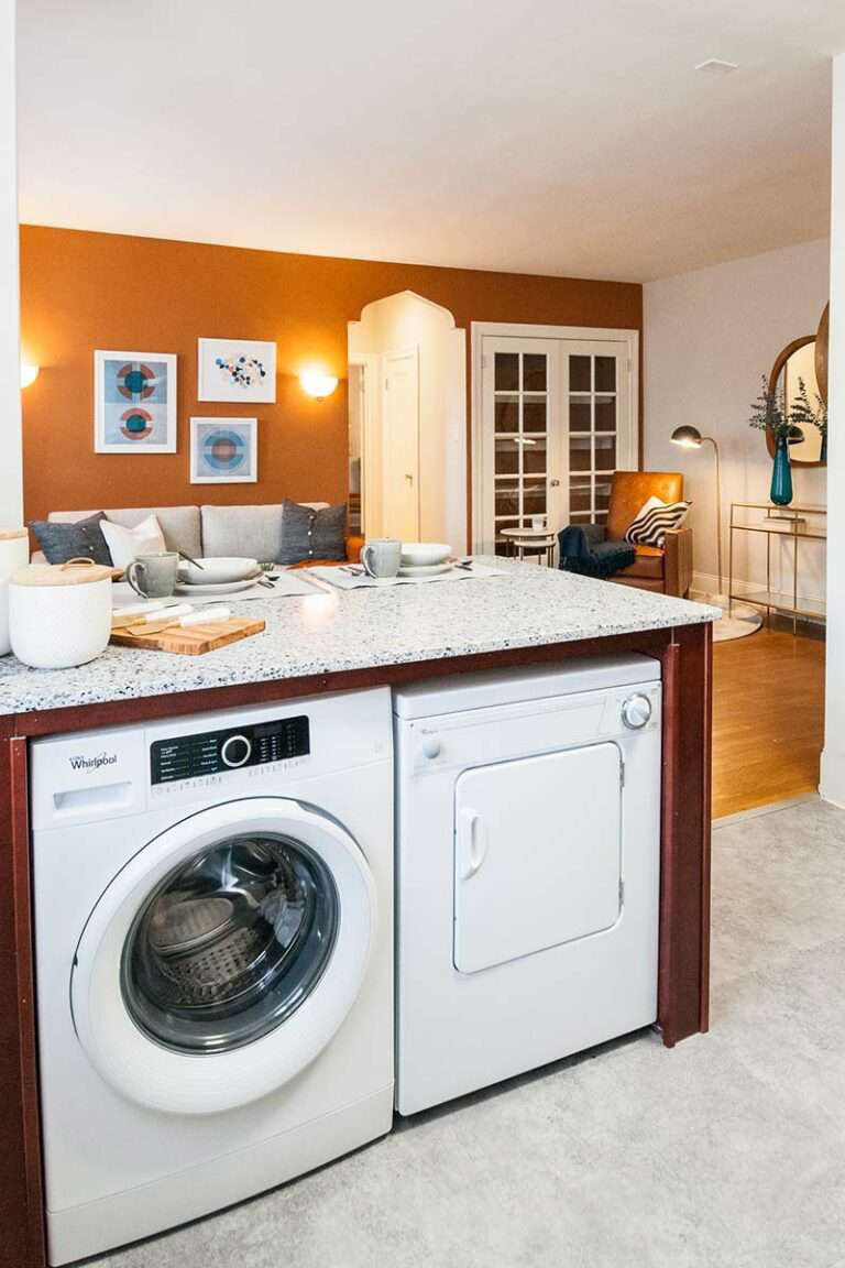 The Metropolitan Narberth Hall - Apartment interior kitchen laundry
