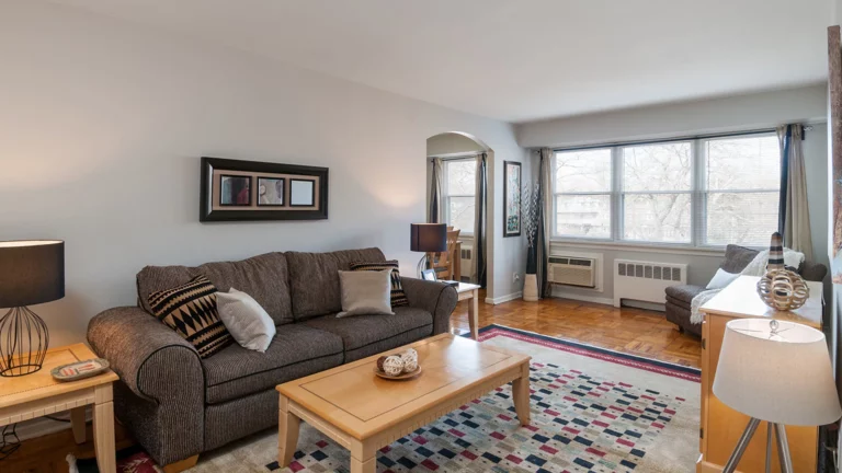 The Metropolitan Wynnefield interior living room