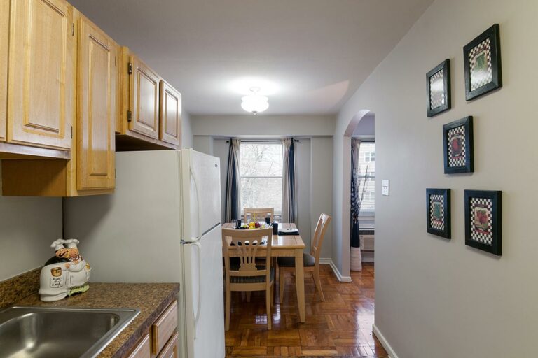 The Metropolitan Wynnefield - Apartment interior kitchen and dining area