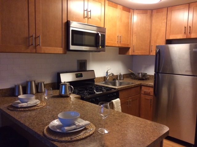 Upgraded renovated Kitchen with Stainless Steal Appliances